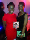 If you don’t read, we can’t be friends: Chimamanda Adichie and Grace Onyi. Access Bank Gala, Lagos, 23 May 2014, Eko Hotels & Suites.